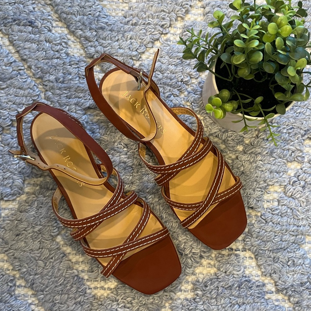 Jack Rogers  Strappy Sandals Size 9 LN in Box